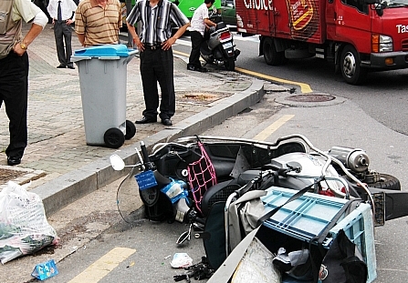 오토바이사고 자동차보험 진료 사례 · 글에 실린 자료